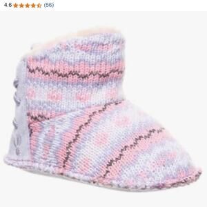 NEW BEARPAW Kaylee Babies Boots Slip On Boot Comfortable Winter Boot Infant 4